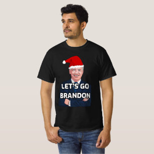 JOE BIDEN ALLONS BRANDON T-shirts NOËL tee - shirt