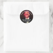 Joe Biden als Dark Brandon Button Ronde Sticker (Tas)