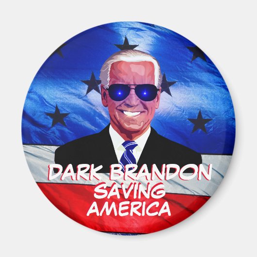 Joe Biden als Dark Brandon Magneet (Voorkant)