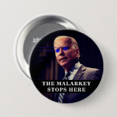 Joe Biden als Dark Brandon Ronde Button 7,6 Cm (Voorkant /achterkant)