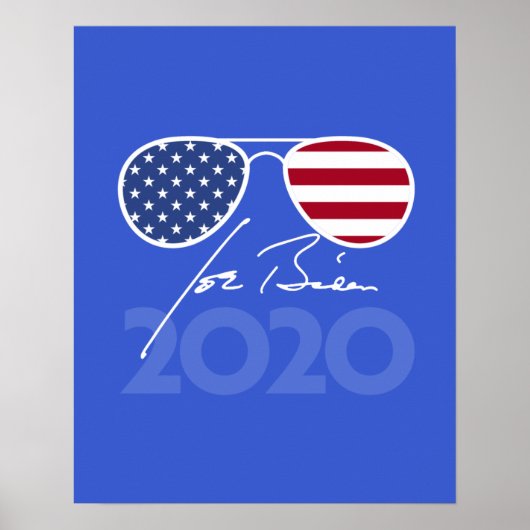 Joe Biden Aviators 2020 Poster (Voorkant)