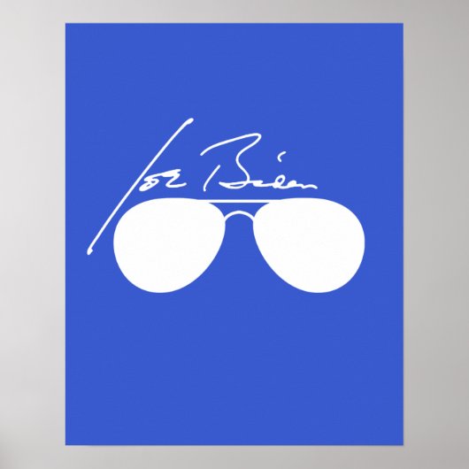 Joe Biden Aviators Poster (Voorkant)