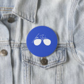 Joe Biden Aviators Ronde Button 7,6 Cm (In situ)