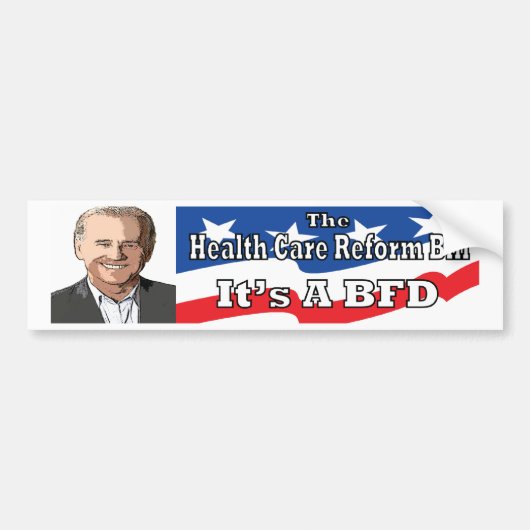 Joe Biden Bumpersticker (Voorkant)