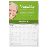 Joe Biden Calendrier de l'humour politique (Mar 2026)