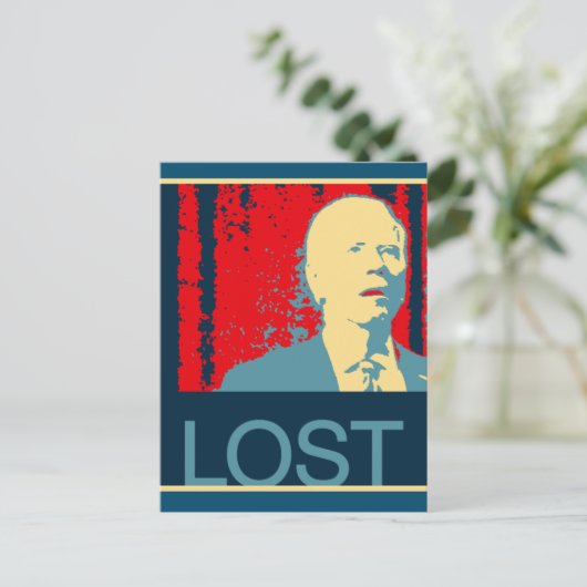JOE BIDEN CONFUSED FUNNY OBAMAIZED BRIEFKAARTEN (Staand voorkant)