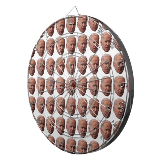 JOE BIDEN DART BOARD DARTBORD (Voorkant Rechts)