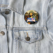 Joe Biden Deconstructed Ronde Button 5,7 Cm (In situ)