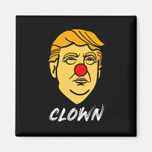 Joe Biden Donald Trump Clown Circus Magneet