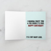 JOE BIDEN drôle CARTES D'ANNIVERSAIRE (Intérieur)