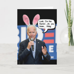 Joe Biden Easter Kaart