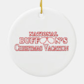 Joe Biden FJB-kerstfeest Funny Ornament LGB Gift (Achterkant)