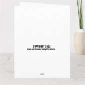 JOE BIDEN FUNNY CARTES D'ANNIVERSAIRE (Dos)