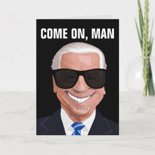 JOE BIDEN FUNNY CARTES D'ANNIVERSAIRE