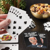 JOE BIDEN FUNNY FORGOT MESSAGE PLAYCARDS POKERKAARTEN (Insitu)