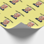 JOE BIDEN FUNNY TU N'ES PAS NOIRE ! PAPIER CADEAU (Coin)