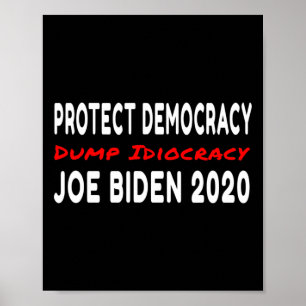 Joe Biden Grappige Anti Donald Trump Spullen Hinds Poster
