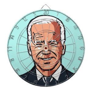 JOE BIDEN GRAPPIGE JOKE DARTBOARD DARTBORD