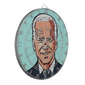JOE BIDEN GRAPPIGE JOKE DARTBOARD DARTBORD (Voorkant Links)