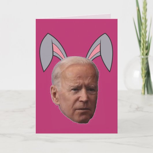 JOE BIDEN GRAPPIGE PAASKAARTEN KAART (Voorkant)