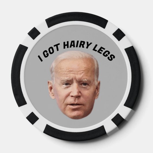 JOE BIDEN GRAPPIGE POKER CHIPS (Achterkant)