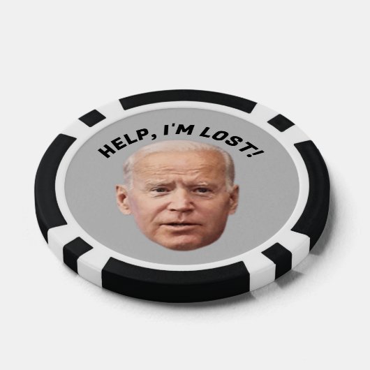 JOE BIDEN GRAPPIGE POKER CHIPS (Enkel)