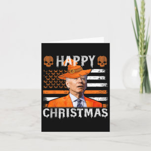 Joe Biden Happy Halloween Happy Christmas Amerikaa Kaart