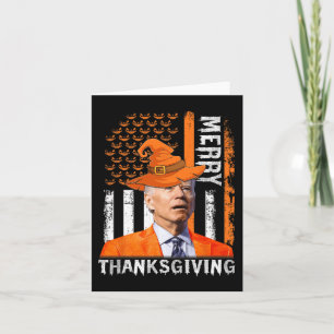 Joe Biden Happy Halloween Merry Thanksgiving US F Kaart