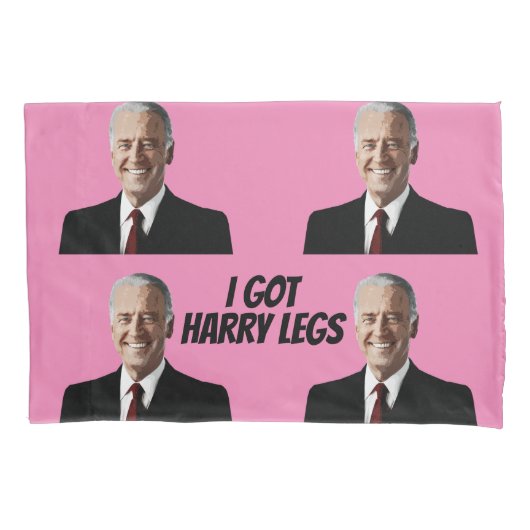 JOE BIDEN HARRY LEGS PILLOWCASES KUSSENSLOOP (Voorkant)