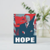 Joe Biden Hope Briefkaart (Staand voorkant)