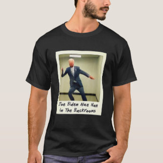 Joe Biden in de achterkamers - foto T-shirt