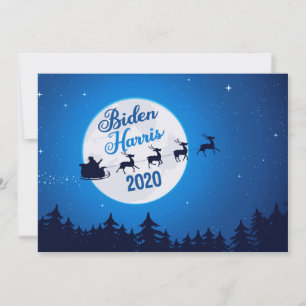 Joe Biden Kamala Harris 2020 Kerstmis Feestdagenkaart