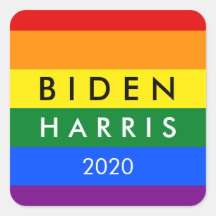 Joe Biden Kamala Harris 2020 Vierkante Sticker