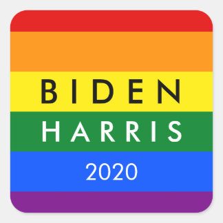 Joe Biden Kamala Harris 2020 Vierkante Sticker