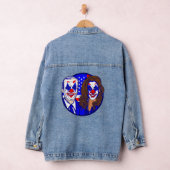 Joe Biden Kamala Harris Clowns Grappig Denim Jacket (Hangar)