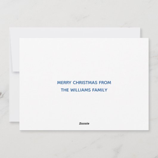 Joe Biden Kamala Harris Democraat Kerstmis Feestdagenkaart (Achterkant)