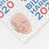 Joe Biden & Kamala Harris Fleece Blanket (Hoek)