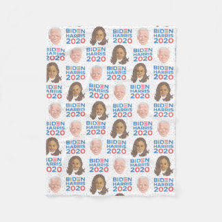 Joe Biden & Kamala Harris Fleece Blanket