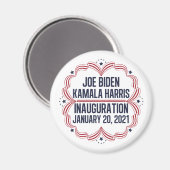 Joe Biden Kamala Harris Inauguration 2021 Magneet (Voorkant / Achterkant)