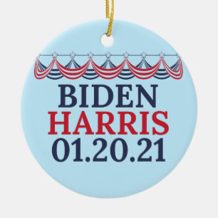 Joe Biden Kamala Harris Inauguration Day Keramisch Ornament