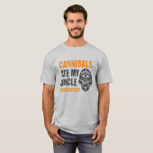 Joe Biden kannibalen at mijn oom T-shirt (Voorkant volledig)