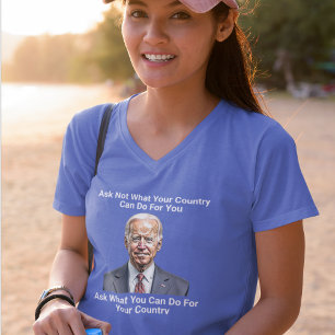 Joe Biden Kennedy citaat 2024 verkiezing T-shirt