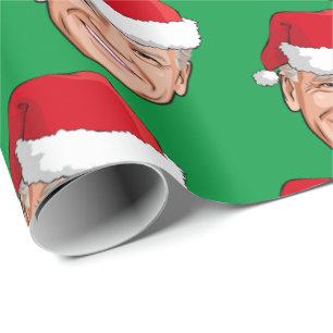 Joe Biden Kerstmis Cadeaupapier