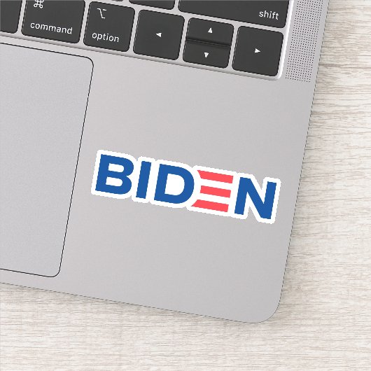 Joe Biden Logo Sticker (Detail)