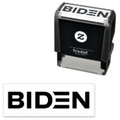 Joe Biden Logo Zelfinktende Stempel (In situ)
