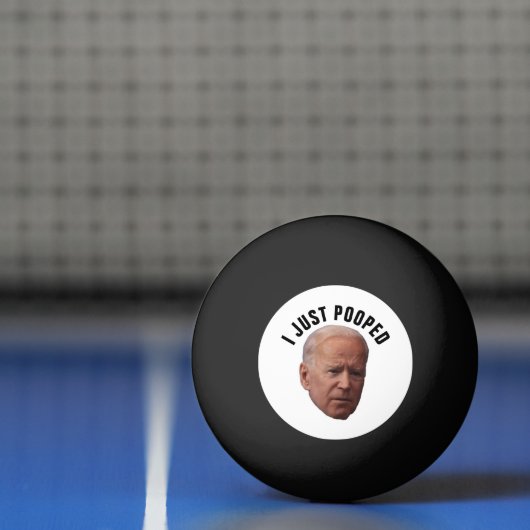 JOE BIDEN PINGT IK PAS PONG BALLS PINGPONGBALLEN (Net)