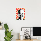 JOE BIDEN —.png Poster (Thuiskantoor)
