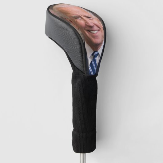Joe Biden Portrait Foto Golfheadcover (Schuin)