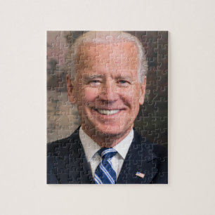 Joe Biden Portrait Foto Legpuzzel