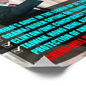 JOE BIDEN-POSTER POSTER (Hoek)